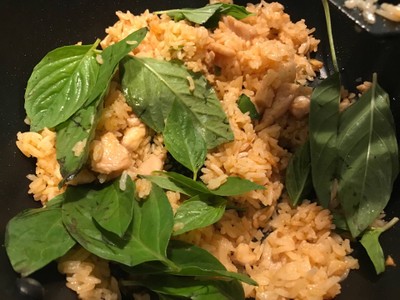 วิธีทำ ข้าวผัดต้มยำไก่