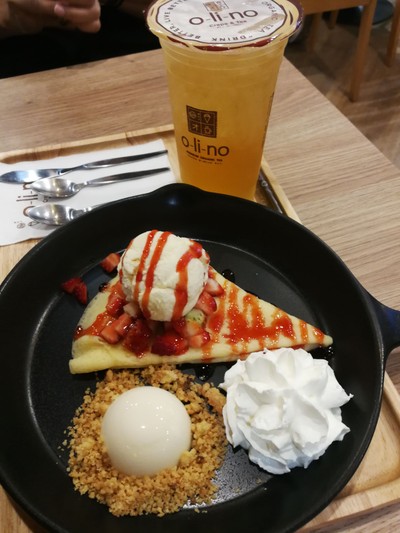 Olino Crepe & Tea (โอลิโนะ เครป แอน ที) เซ็นทรัลพลาซ่า ปิ่นเกล้า Olino Crepe & Tea (โอลิโนะ เครป แอน ที) เซ็นทรัลพลาซ่า ปิ่นเกล้า