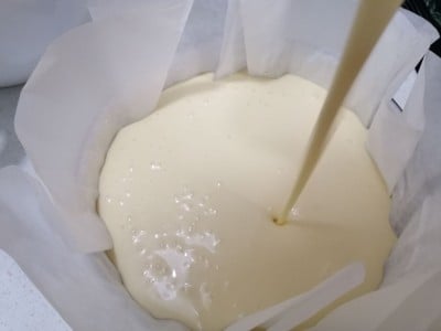 วิธีทำ บาสชีสเค้ก​(ชีสเค้กญี่ปุ่น)​