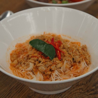 เมนูของร้าน ขนมจีนภูเขาไฟ