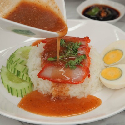 เมนูของร้าน ป.เป็ดย่าง จตุจักร