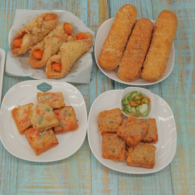 เมนูของร้าน ปราณิศา ขนมปังหน้าหมู