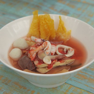 เมนูของร้าน เย็นตาโฟห้าดาว