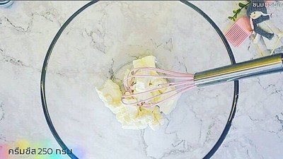 วิธีทำ ชีสเค้กมูส