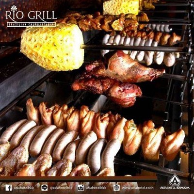 ห้องอาหารบราซิลเลี่ยน Rio Grill (ริโอกริลล์) โรงแรมเอเชียกรุงเทพ ห้องอาหารบราซิลเลี่ยน Rio Grill (ริโอกริลล์) โรงแรมเอเชียกรุงเทพ