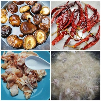 วิธีทำ ไก่ผัดพริกหม่าล่า