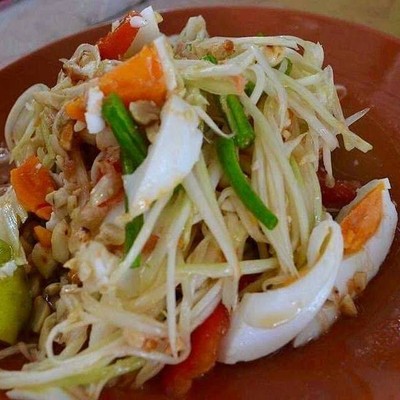 ตำไทยไข่เค็ม