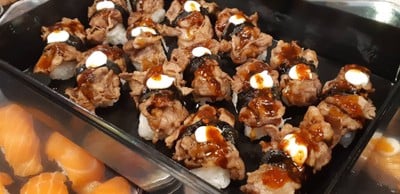 เมนูของร้าน Pukawa Sushi @Food Villa Ratchapruek