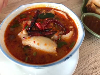 ต้มยำกุ้งมะพร้าวอ่อน