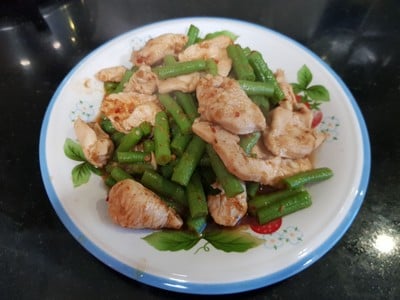 ไก่ผัดพริกขิง ไก่ผัดพริกขิง