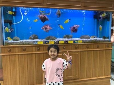 ต่อด้วยพิธีภัณฑ์สัตว์น้ำ  บึงฉวาก