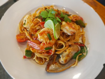 สปาเก็ตตี้ซอสเบคอน