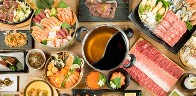 บุฟเฟ่ต์ชาบูเนื้อและซาชิมิคุณภาพ ไม่อั้น 2 ชม.!!!