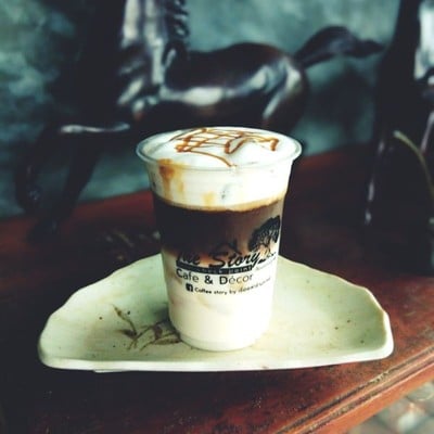 เมนูของร้าน The Story เรื่องเล่าร้านกาแฟ