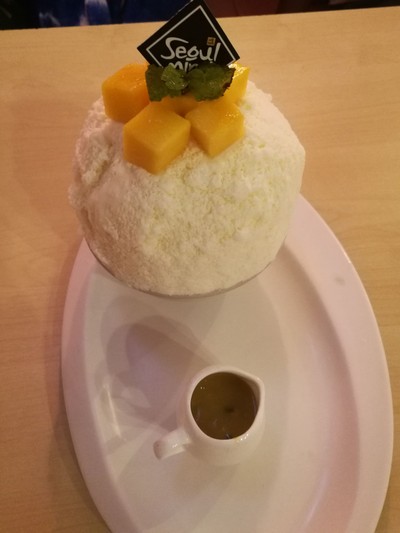 บิงซูมะม่วงเสาวรส