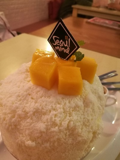 บิงซูมะม่วงเสาวรส