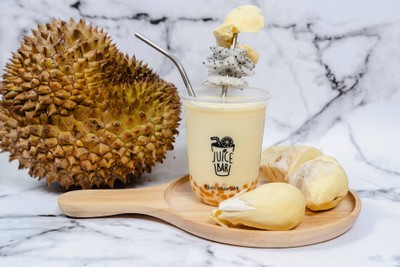 ทุเรียนหมอนทองสมูทตี้