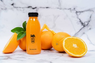 น้ำส้มแท้สกัดเย็น