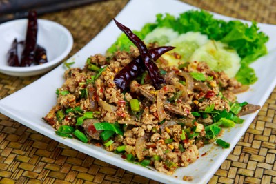 เมนูของร้าน ลาบนัวอุดร จตุจักร