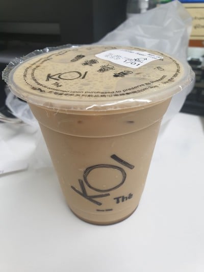 เมนูของร้าน KOI Thé Terminal 21 Pattaya