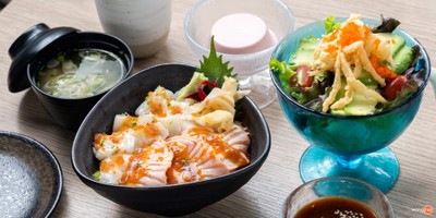 ผสานพลังข้าวหน้าแซลมอนและเอ็นกาวะ สดจริงไม่อิงนิยาย