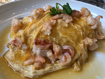 ข้าวไข่ข้นกุ้ง