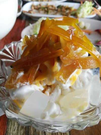 ไอติมกะทิไข่แข็ง