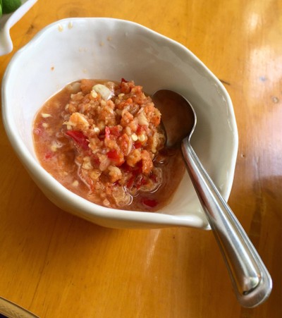 นํ้าพริกไข่ปูอย่างเมืองจันท์