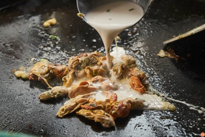 เมนูของร้าน แดงราชาหอยทอด