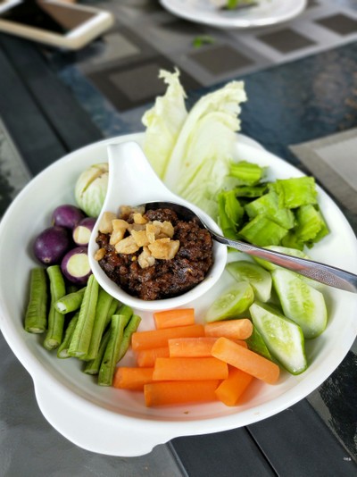 น้ำพริกผัดกากหมู