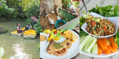 “The Three Little Pigs Organic Farm” ร้านในสวนนครปฐม