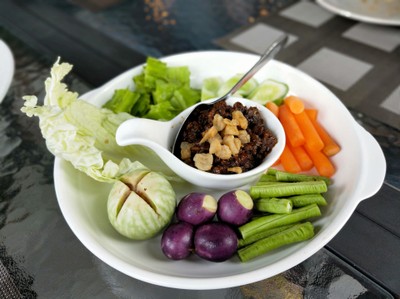 น้ำพริกผัดกากหมู