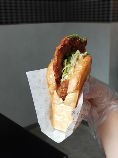 Giant Tonkatsu Toast