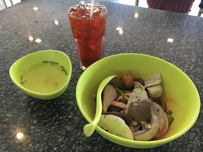 เส้นปลาเย็นตาโฟแห้ง