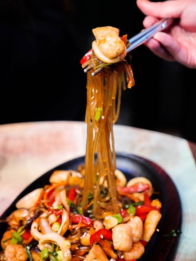 Seafood Japchae