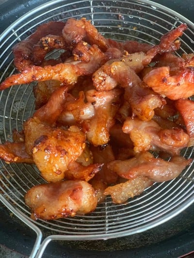 วิธีทำ หมูแดดเดียวทอด วิธีทำ หมูแดดเดียวทอด