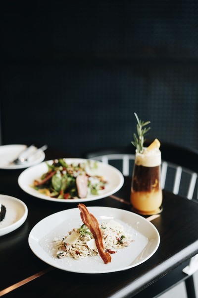 Bacon Aglio Olio Angle Hair