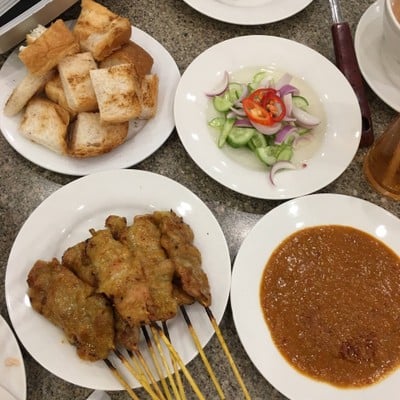 เรือนหยกสุกี้โบราณ หมูสะเต๊ะ อาหารจีน สุขสวัสดิ์30