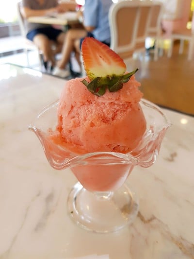Strawberry Sherbet