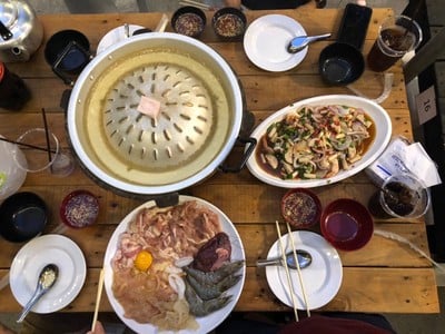 เมนูของร้าน อารียา หมูกระทะ  อารียา หมูกระทะ