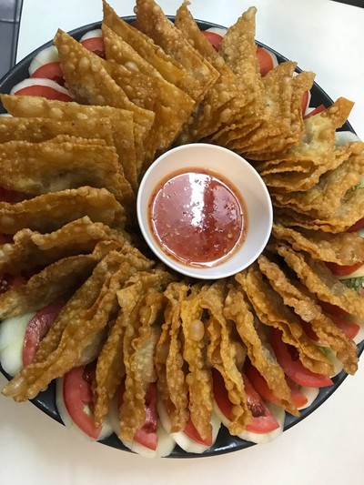 เกี๊ยวกุ้งกร๊อบกรอบ 