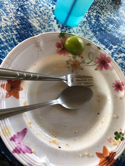 ก็หมดจานอยู่นะ