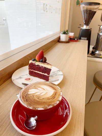 Hot cappuccino