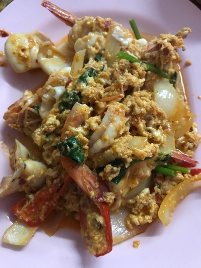 เมนูของร้าน ครัวสมศรี อาหารตามสั่ง