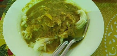 ขนมจีนน้ำยาปู