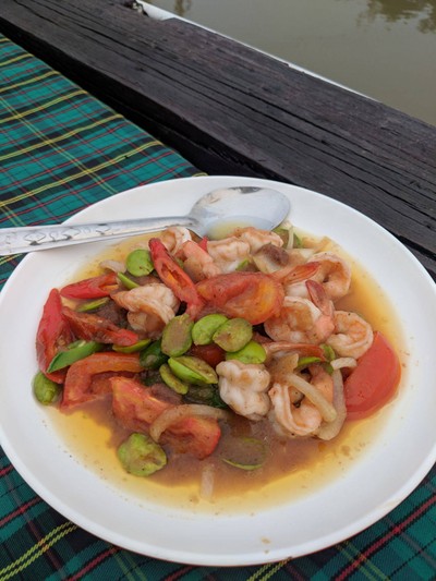 สะตอผัดกุ้ง