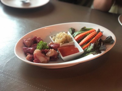 สันคอหมูรมควัน