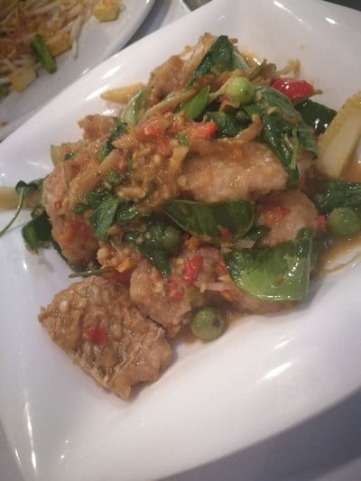 เนื้อปลาผัดฉ่า