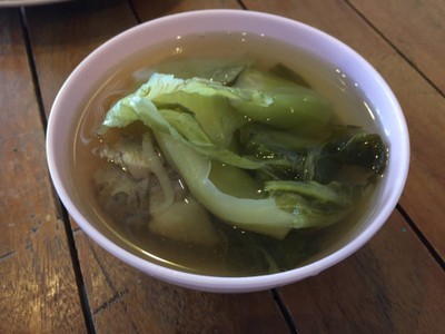 แกงจืดผักกาดดองซี่โครงหมู