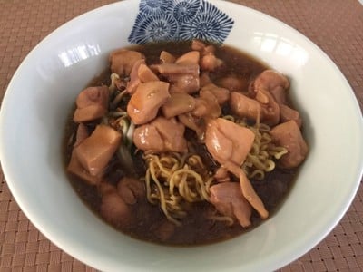บะหมี่หน้าไก่